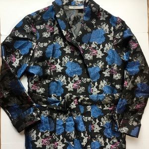 ASOS Floral Jacquard Kimono Coat